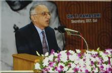 Prof. M. S. Ananth addresses the audience, 2008