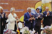 Dr. R. Chidambaram releases the '150 Animals of IIT Madras' booklet, 2008