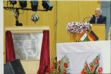 Prof. M. S. Ananth addresses the audience, 2008