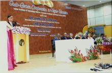 Mr. R. Seshasayee addresses the audience, 2008