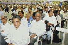 A section of the audience at the Student Activities Centre, 2008