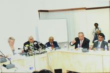 A meeting in progress, 2008