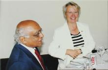 Dr. R. Chidambaram and Dr. Annette Schavan, 2008