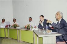 Prof. V. S. Raju addresses a gathering, 2008