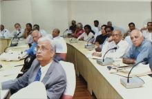 A photograph taken during an event at IIT Madras, 2008