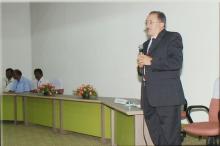 A photograph taken during an event at IIT Madras, 2008