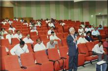 Prof. V. S. Raju at an event at IIT Madras, 2008