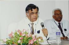 Prof. Ajit Kumar Kolar addresses a gathering