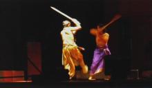 A cultural event in progress at IIT Madras