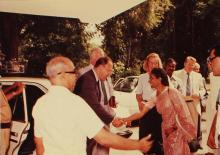Dr. Jurgen Warnke meets Dr. Jaya Indiresan at IIT Madras