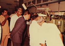 Dr. Jurgen Warnke at a workshop at IIT Madras