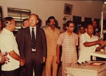 Prof. N. V. C. Swamy and Dr. Jurgen Warnke at IIT Madras