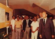 The Chairman and Director with Dr. Jurgen Warnke at IIT Madras
