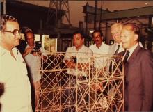 Prof. P. S. Rao and Dr. Jurgen Warnke at IIT Madras