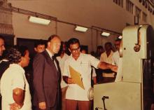 Prof. P. S. Rao and Dr. Jurgen Warnke at IIT Madras