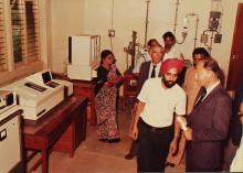 Prof. Surjit Singh and Dr. Jurgen Warnke at IIT Madras