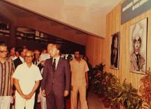 Prof. P. V. Indiresan and Dr. Jurgen Warnke at IIT Madras