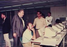At the Computer Centre of IIT Madras