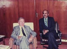 Mr. A. L. Mudaliar with a distinguished guest at IIT Madras