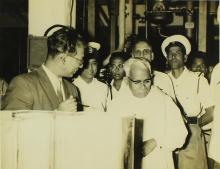 Prof. B. Sengupto and Mr. M. Bhaktavatsalam at IIT Madras