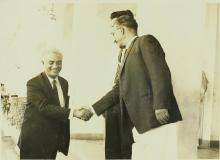 Mr. S. K. Banerji and Prof. B. Sengupto at IIT Madras