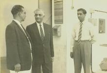 Prof. B. Sengupto, Mr. S. K. Banerji and Prof. R. G. Narayanamurthi at IIT Madras, 1964