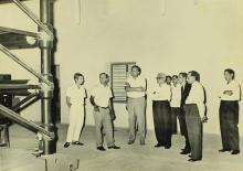 Dr. S. Bhagavantam at the High Voltage Laboratory in IIT Madras, 1969