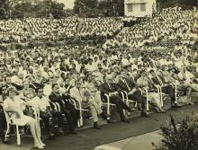 A section of the audience at the sixth convocation
