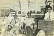 Prof. V. S. Raju addresses a gathering