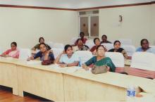At a Hindi Workshop, 2006