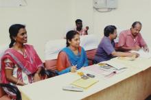 Participants at the 4th Hindi Workshop, 2006