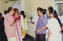 A photograph taken during the 4th Hindi Workshop, 2006