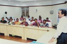 At a Hindi Workshop, 2006