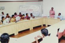 A photograph taken during the 4th Hindi Workshop, 2006