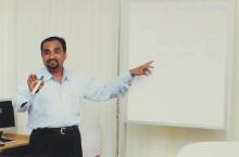At the 4th Hindi Workshop in 2006