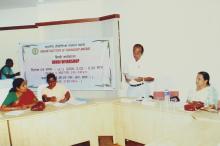 A photograph taken during the 4th Hindi Workshop, 2006