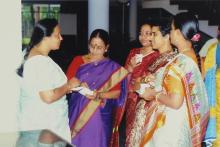 Staff members at the 4th Hindi Workshop, 2006