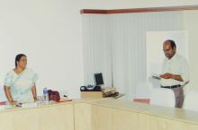 At the 4th Hindi Workshop, 2006