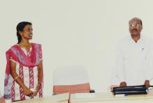 At the 4th Hindi Workshop, 2006