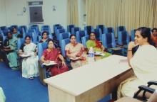 IIT Madras staff members at the 4th Hindi Workshop, 2006