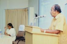 A photograph taken during the 4th Hindi Workshop held at IIT Madras, 2006