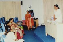 At the 4th Hindi Workshop, 2006