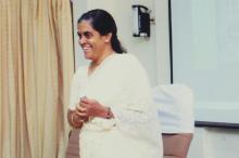 At a Hindi workshop, 2006