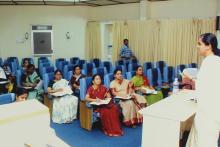 Participants at the 4th Hindi Workshop, 2006