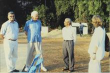 Mr. Gerhard Fischer at IIT Madras, 2005
