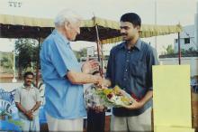 Mr. Gerhard Fischer at IIT Madras, 2005