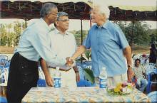 Mr. Gerhard Fischer at IIT Madras, 2005