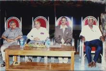 A photograph taken during a basketball tournament at IIT Madras, 2005