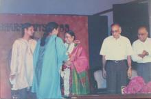 During the inauguration of Bharat Utsav, 1999