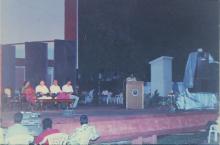 A photograph taken during Bharat Utsav, 1999